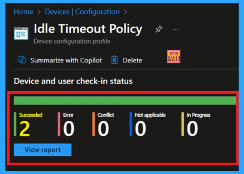 Enable or Disable Idle Timeout Policy in MS Edge Browser using M365 Admin Center 10 Enable or Disable Idle Timeout Policy in Microsoft Edge Using M365 Admin Center -Fig.9