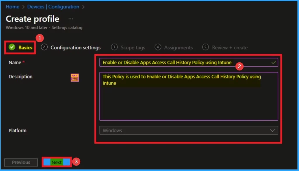 How to Manage Windows Apps Access to Call History using Intune Policy 5 How to Manage Windows Apps Access to Call History using Intune Policy - Fig.5