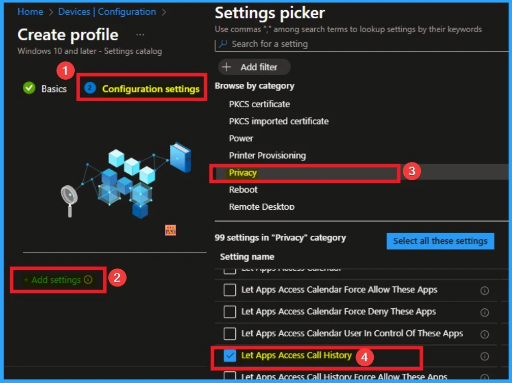 How to Manage Windows Apps Access to Call History using Intune Policy 6 How to Manage Windows Apps Access to Call History using Intune Policy - Fig.6