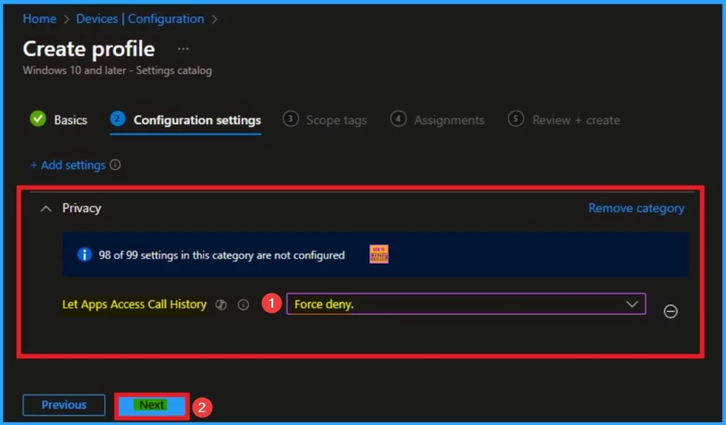 How to Manage Windows Apps Access to Call History using Intune Policy 8 How to Manage Windows Apps Access to Call History using Intune Policy - Fig.8