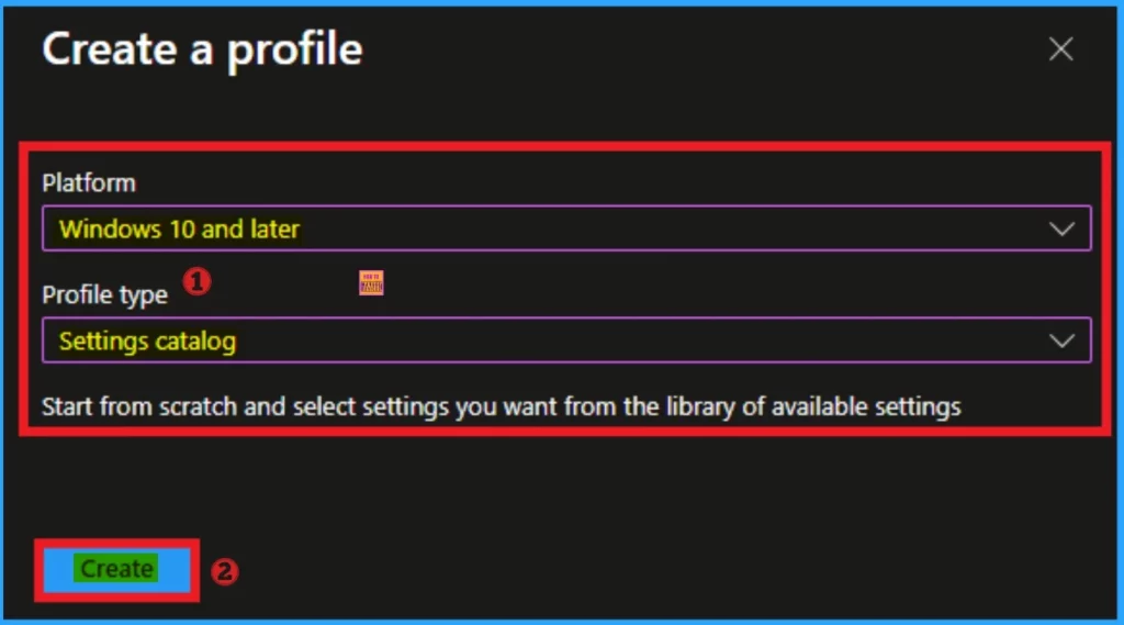 How to Configure Allow Projection to PC Policy in Wireless Display using Intune - Fig.3