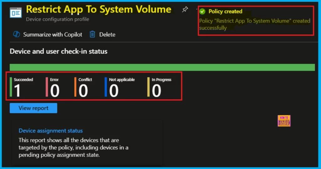 Enable or Disable Restrict App to System Volume Policy using Microsoft Intune 11 Enable or Disable Restrict App to System Volume Policy using Microsoft Intune - Fig.10