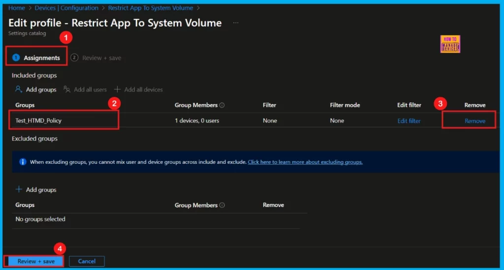 Enable or Disable Restrict App to System Volume Policy using Microsoft Intune 13 Enable or Disable Restrict App to System Volume Policy using Microsoft Intune - Fig.12