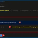 Enable or Disable Web Sign-in Policy for Windows using Intune