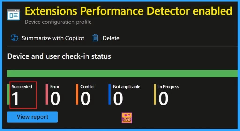 Enable or Disable Extensions Performance Detector in MS Edge Browser using M365 Admin Center - Fig.13