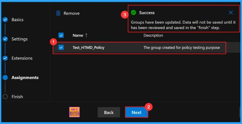 Enable or Disable Extensions Performance Detector in MS Edge Browser using M365 Admin Center - Fig.9