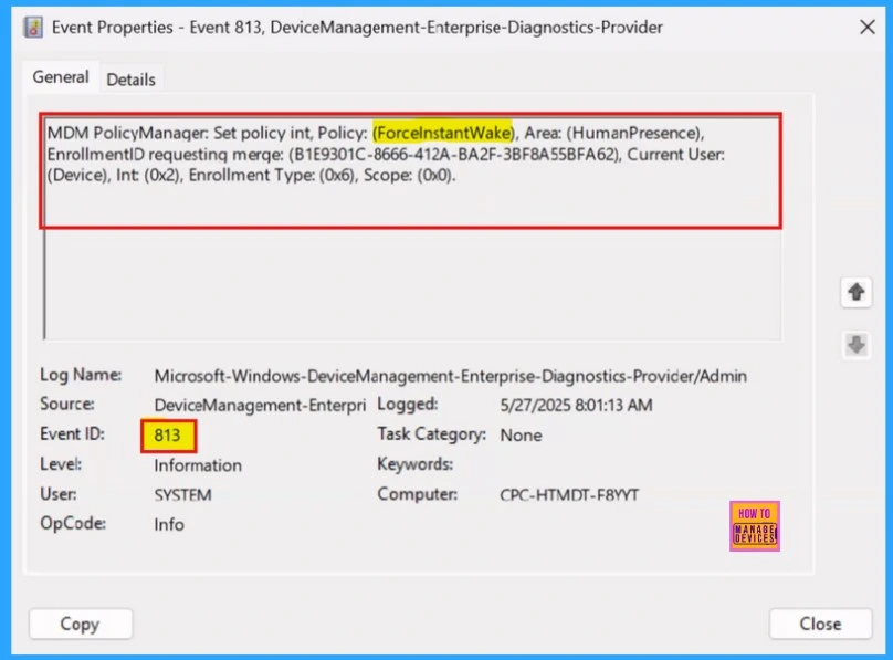 Enable or Disable Instant Wake Policy in Human Presence using Intune 14 How to Configure Force Instant Wake Policy in Human Presence using Intune Settings Catalog Policy - Fig.13