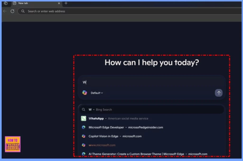 How to Configure Redesigned New Tab Page Powered by Copilot on MS Edge Browser 6 How to Configure Redesigned New Tab Page Powered by Copilot on MS Edge Browser - Fig.3
