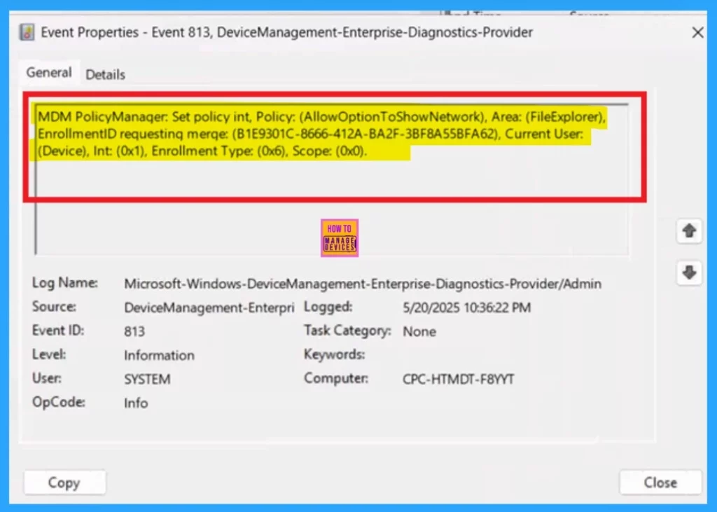 How to Allow or Block Option to Show Network using Intune Policy 12 How to Allow or Block Option to Show Network using Intune Policy -Fig.12