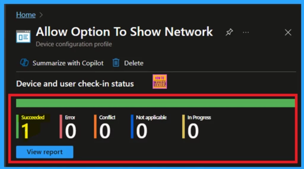 How to Allow or Block Option to Show Network using Intune Policy 11 How to Allow or Block Option to Show Network using Intune Policy -Fig.11