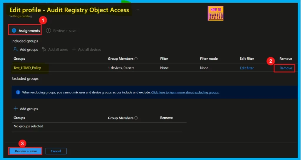 How to Configure Audit Policy for Registry Object Access in Windows using Intune 14 How to Configure Audit Policy for Registry Object Access in Windows using Intune - Fig.13
