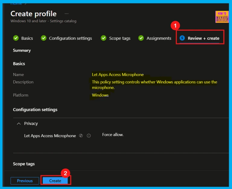 How to Configure Let Apps Access Microphone Policy in Privacy using Intune 10 How to Configure Let Apps Access Microphone Policy in Privacy using Intune - Fig.9