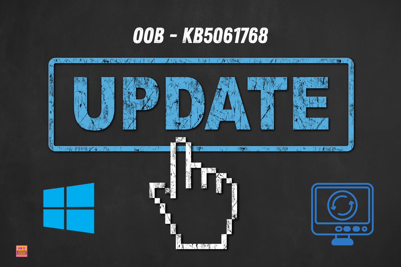 How to Deploy KB5061768 OOB Update for Windows 10 BitLocker Recovery Screen Issue using Intune. Fig. 1