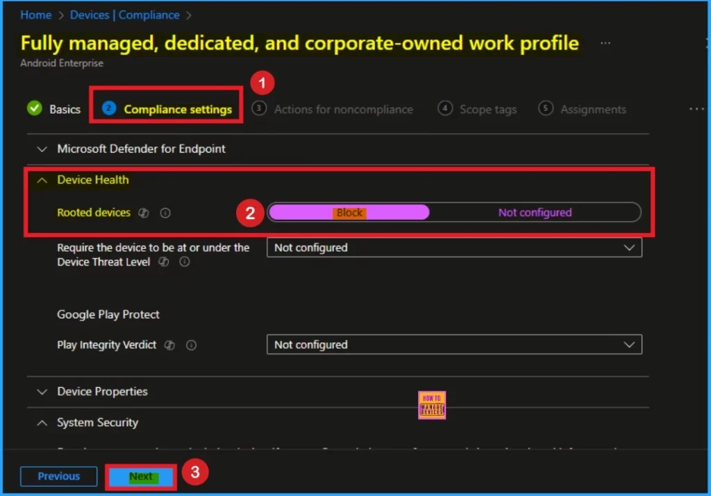 How to Detect Android Enterprise Rooted Devices using Intune Compliance Policy - Fig.4