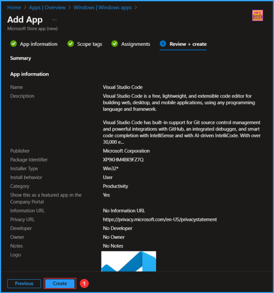 Best Guide to Deploy and Update Visual Studio Code using Intune 9 Best Guide to Deploy and Update Visual Studio Code using Intune. Fig. 9