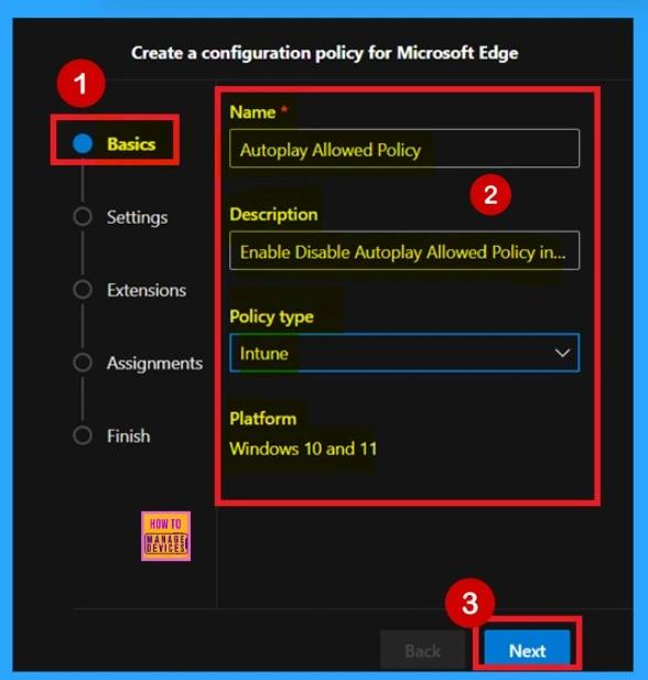 How to Allow or Block Media Autoplay Policy in MS Edge Browser using M365 Admin center 3 How to Allow or Block Media Autoplay Policy in MS Edge Browser using M365 Admin center - Fig.2