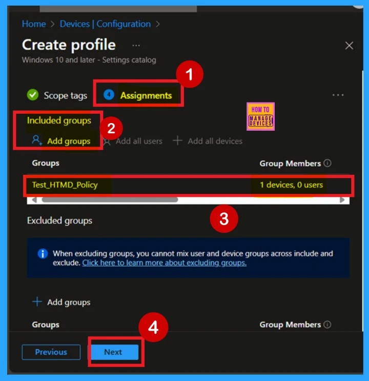 How to Enable or Disable Delivery of Organizational Messages Policy using Intune 9 How to Enable Delivery of Organizational Messages Policy using Intune - Fig.8