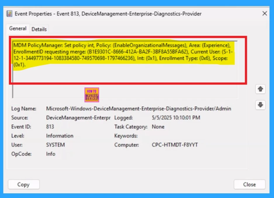How to Enable or Disable Delivery of Organizational Messages Policy using Intune 12 How to Enable Delivery of Organizational Messages Policy using Intune - Fig.11