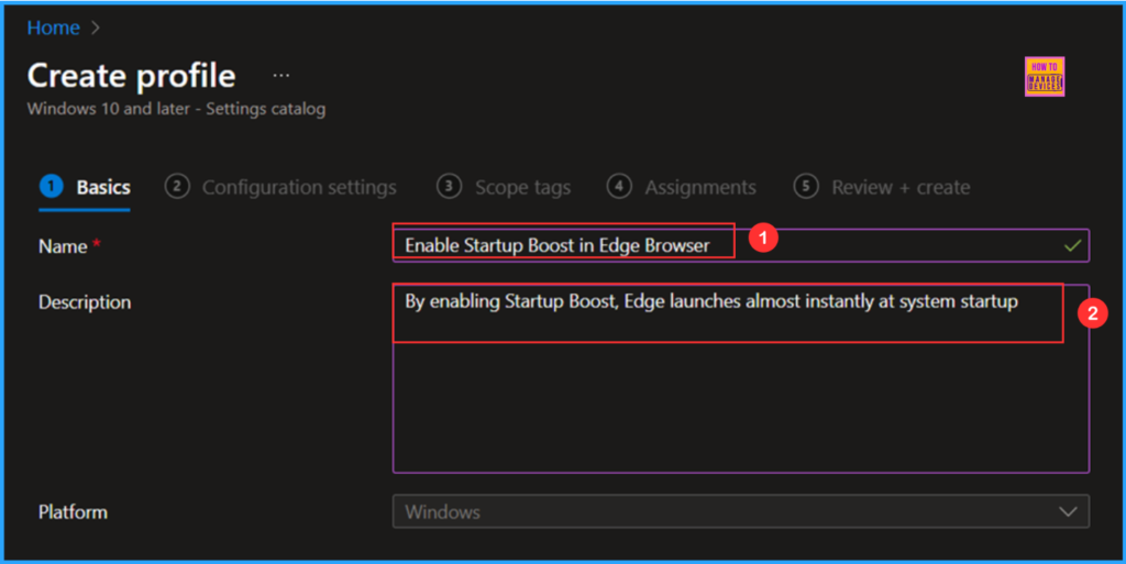 How to Enable Startup Boost in Edge Browser with Intune. Fig. 4