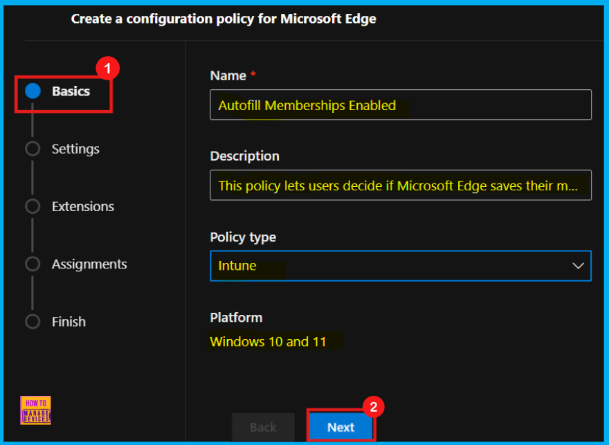 How to Enable or Disable Memberships Details Autosave Policy in MS Edge Browser using M365 Admin Center 3 How to Enable or Disable Memberships Details Autosave Policy in MS Edge Browser using M365 Admin Center - Fig.2
