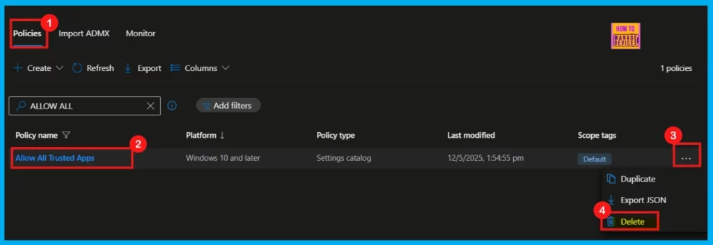 How to Allow or Block Trusted LOB or Developer-Signed Apps in Microsoft Store using Intune Policy - Fig.13