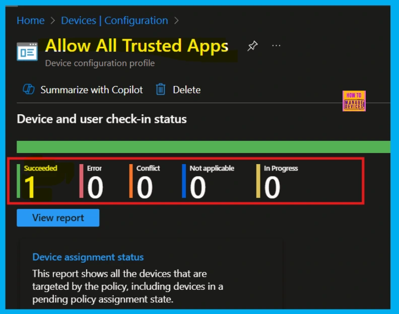 How to Allow or Block Trusted LOB or Developer-Signed Apps in Microsoft Store using Intune Policy - Fig.10