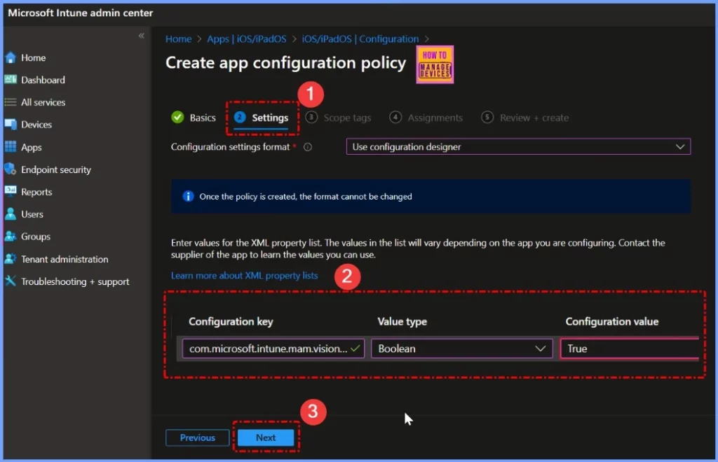 Microsoft Intune App Protection Policies now Support MS Edge Browser OneDrive and Outlook on VisionOS - Fig.2