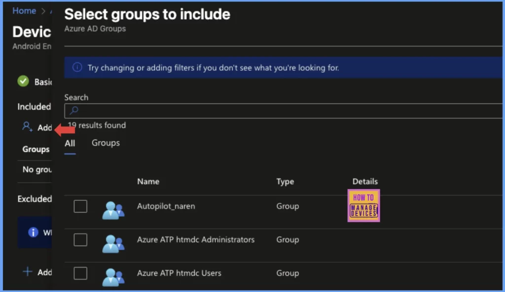 Managing Apps on the Personal Profile of COPE Devices Using Intune: Allow Lists and Block Lists Fig:  7