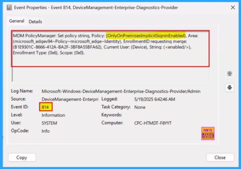 Implicit Sign In How To Configure Only On-Premises Implicit Sign-in Policy In MS Edge ...