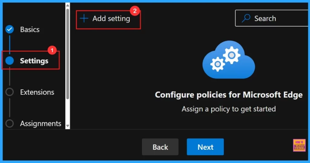 How to Prevent Smart Screen Prompt Override for Files Policy in MS Edge Browser using M365 Admin Center - Fig.3