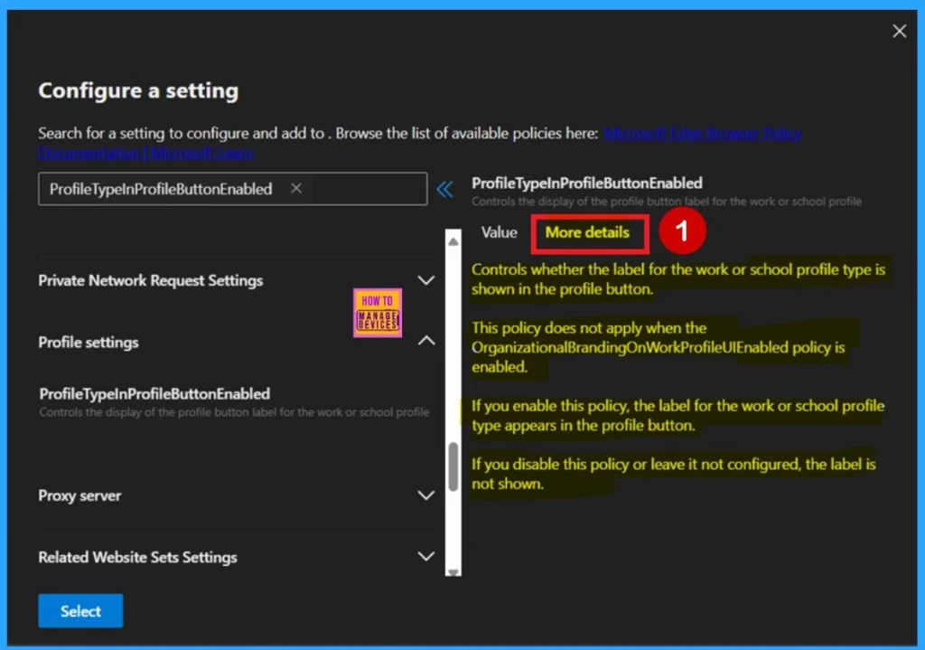 How to Enable or Disable Profile Type in Profile Button Policy in MS Edge Browser using M365 Admin Center 6 How to Enable or Disable Profile Type in Profile Button Policy in MS Edge Browser using M365 Admin Center - Fig.5
