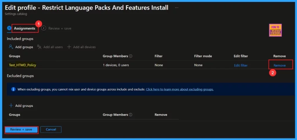 How to Restrict Installation of Language Packs and Features using Intune Policy 16 How to Restrict Installation of Language Packs and Features using Intune Policy - Fig.14