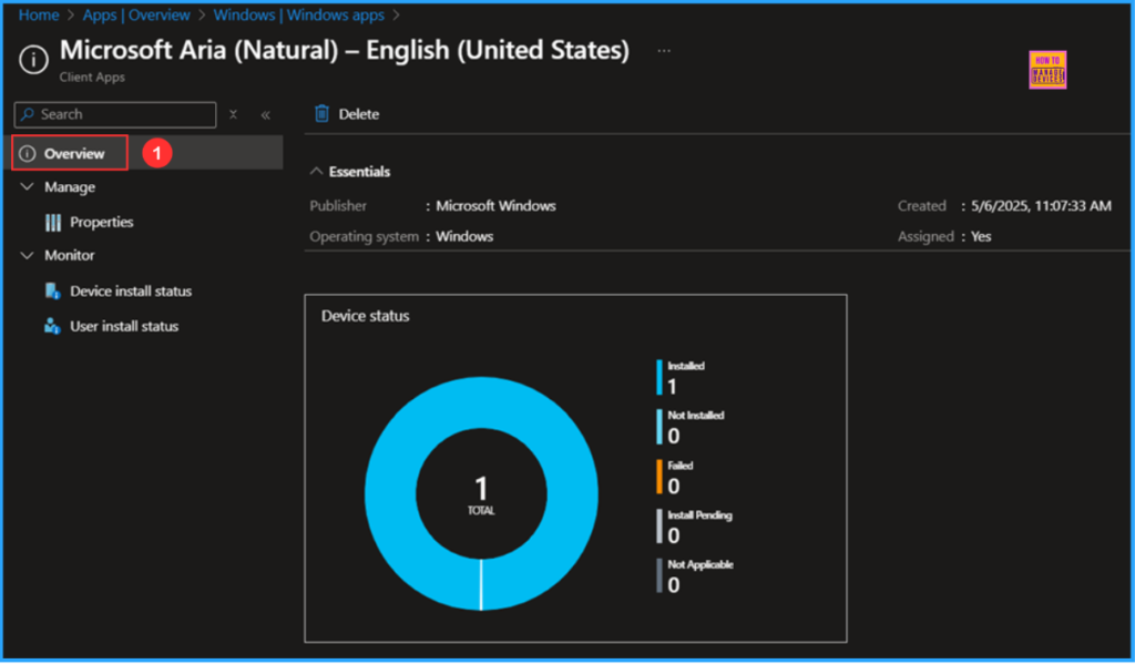 Simple Method to Deploy Natural Voice Pack to Windows 11 using Intune. Fig. 10