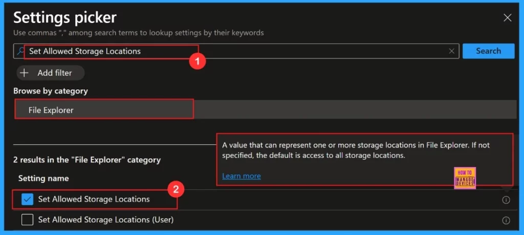 Enable or Disable Storage Locations in File Explorer using Intune Policy 7 Enable or Disable Storage Locations in File Explorer using Intune Policy - Fig.6