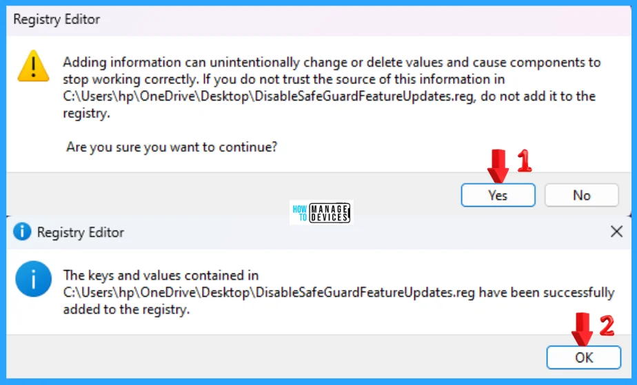 Turn On or Off Safeguard Holds for Feature Updates in Windows 11 10 Turn On and Off Safeguard Holds for Feature Updates in Windows 11 - Fig. 10