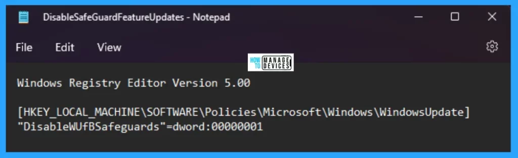 Turn On or Off Safeguard Holds for Feature Updates in Windows 11 9 Turn On and Off Safeguard Holds for Feature Updates in Windows 11 - Fig. 9