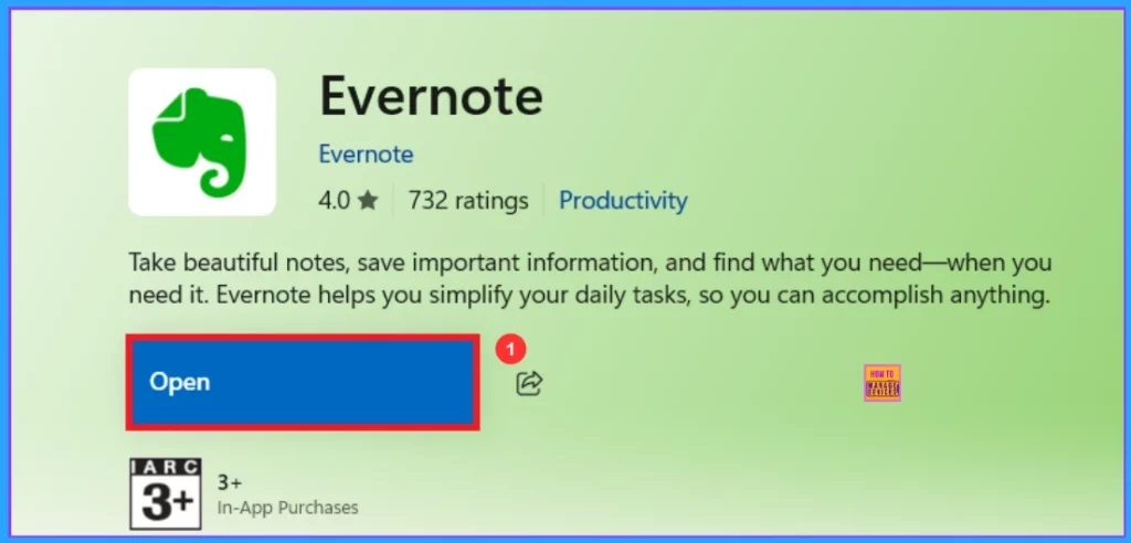 Free App to Take Note Evernote App on Windows 11 PC 5 Free App to Take Note Evernote App on Windows 11 PC – Fig.4