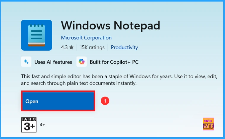 Windows AI Enabled Notepad App | New Features Highlights 6 Windows AI Enabled Notepad App | New Features Highlights - Fig.4