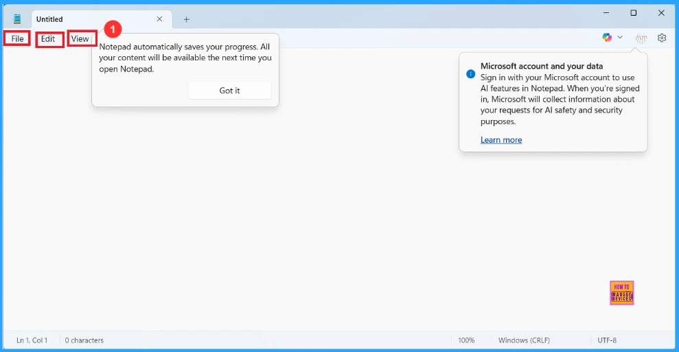 Windows AI Enabled Notepad App | New Features Highlights 7 Windows AI Enabled Notepad App | New Features Highlights - Fig.5