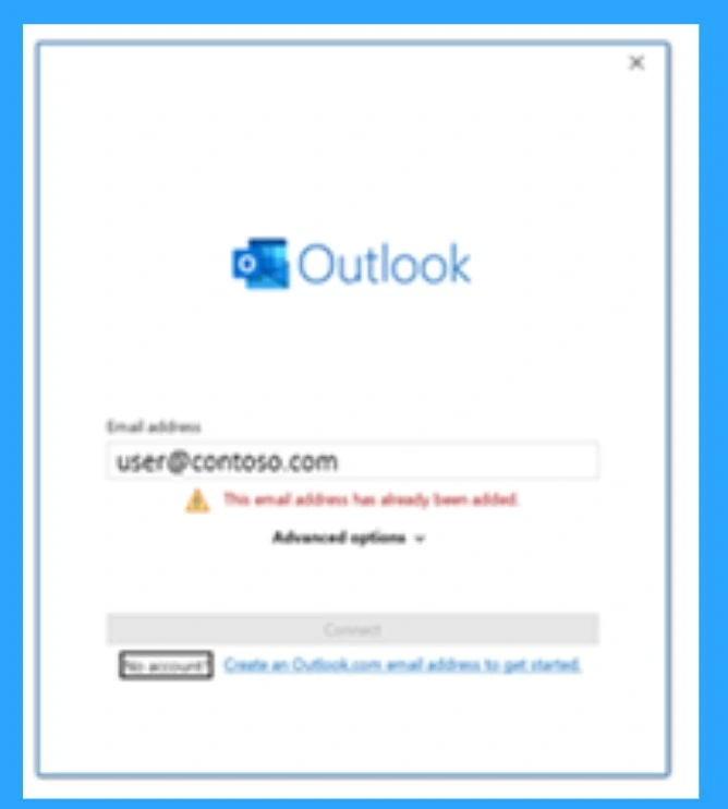 How to Fix Outlook Desktop Sign-In Issue Email Already Added Error on Current Channel 2 Outlook Desktop Sign-In Issue for On-Premises Users in Hybrid Environment -Fig.2 Creds to MS