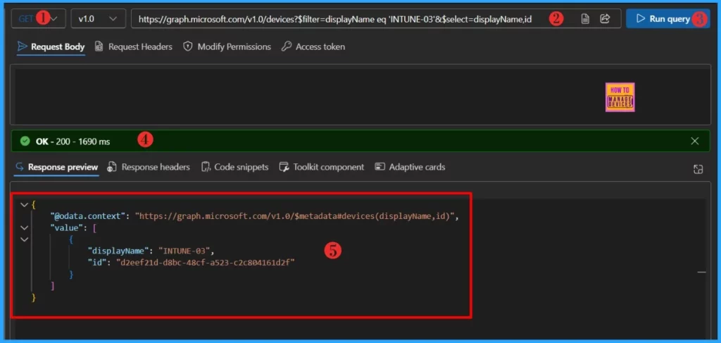 Add Microsoft Intune Devices to Group Membership using Microsoft Graph API and PowerShell Script 3 Add Microsoft Intune Devices to Group Membership using Microsoft Graph API and PowerShell Script. Fig-03