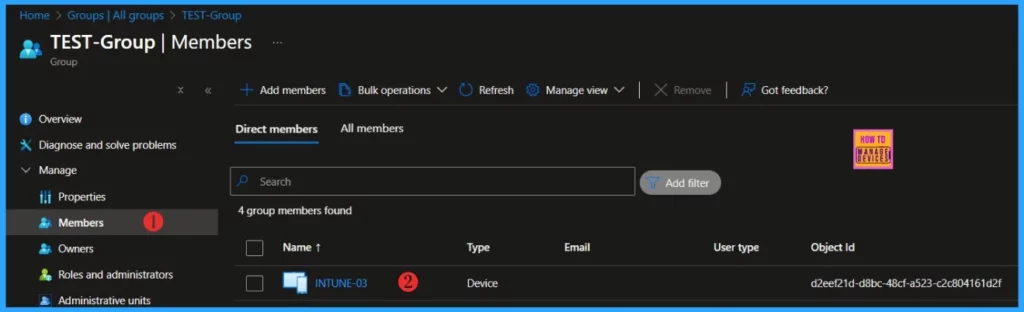 Add Microsoft Intune Devices to Group Membership using Microsoft Graph API and PowerShell Script 5 Add Microsoft Intune Devices to Group Membership using Microsoft Graph API and PowerShell Script. Fig-05