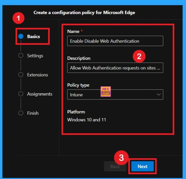How to Allow or Block Web Authentication Requests on Sites with Broken TLS Certificates in Edge Browser using M365 Admin Center 3 How to Allow or Block Web Authentication Requests on Sites with Broken TLS Certificates in Edge Browser using M365 Admin Center - Fig.2