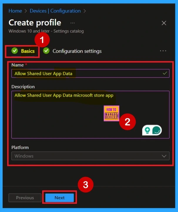 How to Configure App Data Sharing using SharedLocal Folder in Windows 10 with Intune Policy 4 How to Configure App Data Sharing using SharedLocal Folder in Windows 10 with Intune Policy -Fig.5