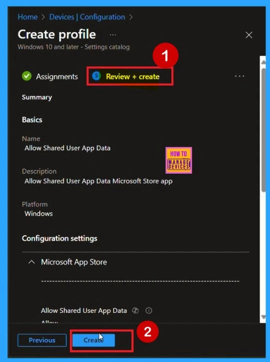 How to Configure App Data Sharing using SharedLocal Folder in Windows 10 with Intune Policy 10 How to Configure App Data Sharing using SharedLocal Folder in Windows 10 with Intune Policy -Fig.10