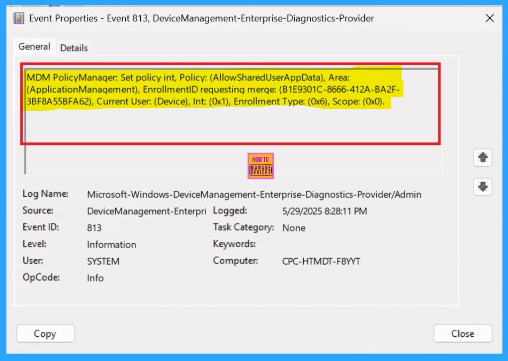 How to Configure App Data Sharing using SharedLocal Folder in Windows 10 with Intune Policy 12 How to Configure App Data Sharing using SharedLocal Folder in Windows 10 with Intune Policy -Fig.12