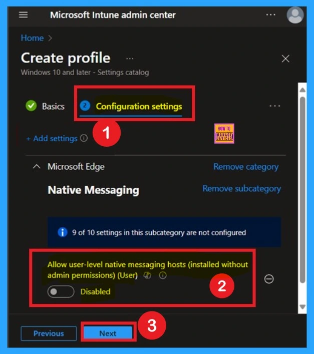 How to Allow or Block User-Level Native Messaging Hosts without Admin Permissions Policy using Intune 5 How to Allow or Block User-Level Native Messaging Hosts without Admin Permissions Policy using Intune - Fig.4