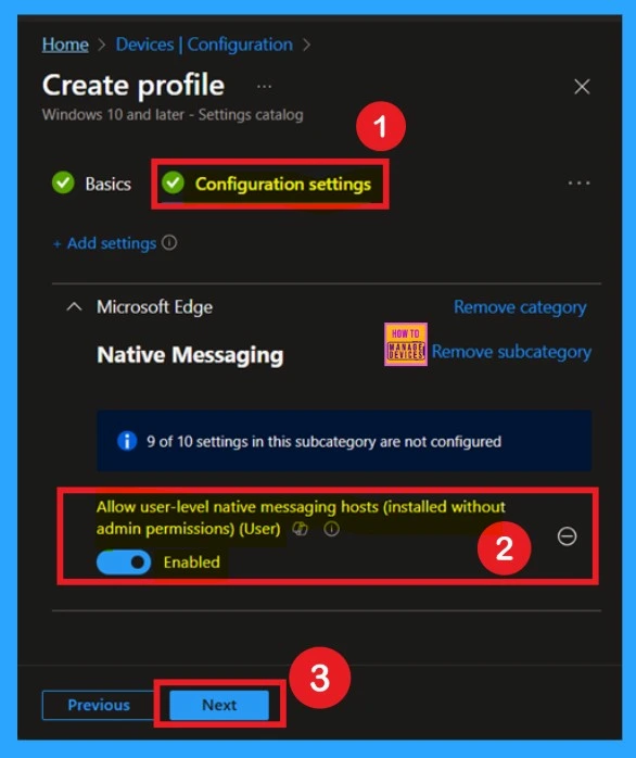 How to Allow or Block User-Level Native Messaging Hosts without Admin Permissions Policy using Intune 6 How to Allow or Block User-Level Native Messaging Hosts without Admin Permissions Policy using Intune - Fig.5