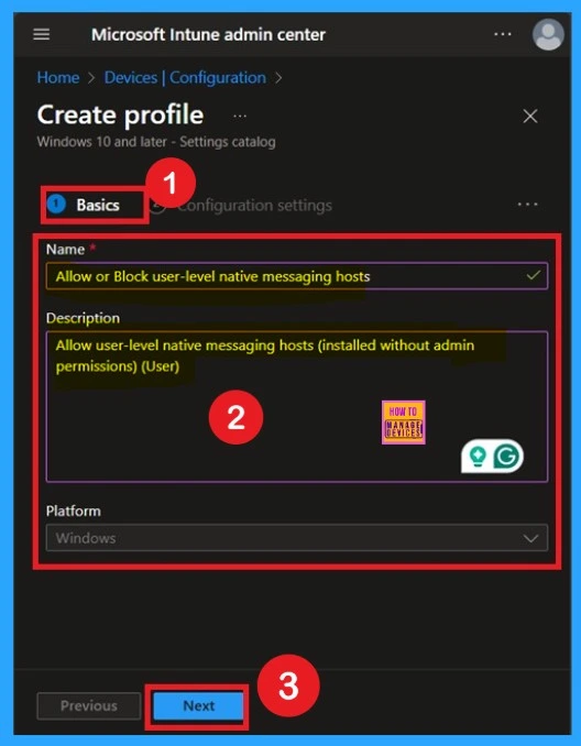 How to Allow or Block User-Level Native Messaging Hosts without Admin Permissions Policy using Intune 3 How to Allow or Block User-Level Native Messaging Hosts without Admin Permissions Policy using Intune - Fig.2