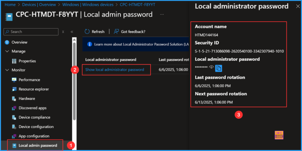 Best Guide to Configure Windows LAPS Automatic Account Management using Intune. Fig. 12